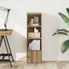 vidaXL Regał, dąb artisan, 31x24x102 cm, materiał drewnopochodny