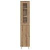 vidaXL Highboard 2 pcs Dąb rzemieślniczy Materiał drewnopochodny