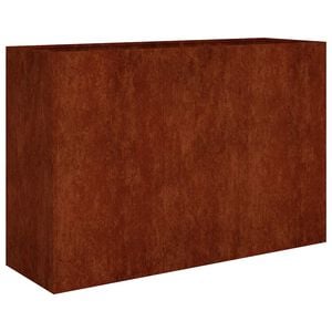 vidaXL Podwyższona donica, 120x40x80 cm, stal kortenowska