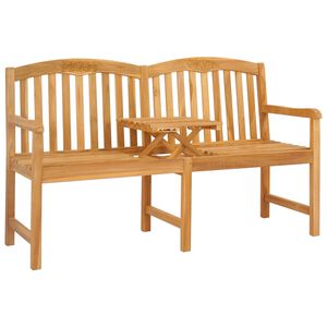vidaXL Ręcznie rzeźbiona ławka r&oacute;żana 150,5 x 60 x 95 cm