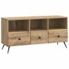 vidaXL Szafka pod telewizor z szufladą Dąb artisan 102 x 34,5 x 50 cm