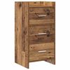vidaXL Bufet Stare drewno 40 x 36 x 80 cm Drewno inżynieryjne