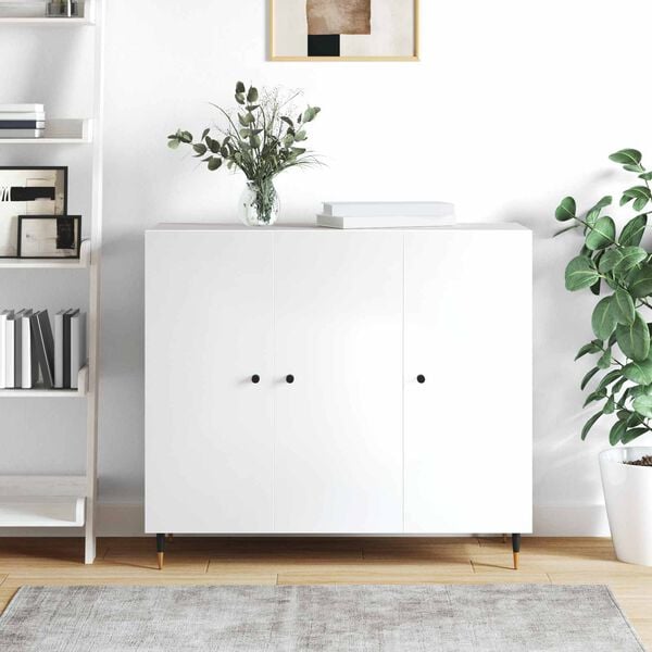 vidaXL Gałka meblowa 1011 pcs Czarny Żelazo