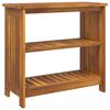 vidaXL Szafka ogrodowa Naturalny 75 x 35 x 70cm Lite Drewno Akacji