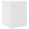 vidaXL Szafka pod telewizor 30 x 31 x 40 cm Błyszcząca biel