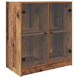 vidaXL Szafka boczna Stare drewno 68 x 37 x 75,5 cm