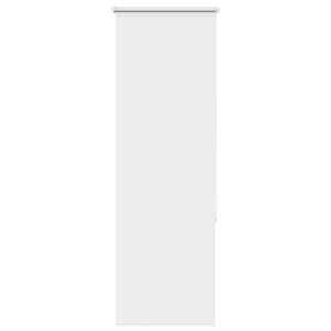 vidaXL Roleta zaciemniająca biała 40x130 cm Szerokość tkaniny 35,7 cm