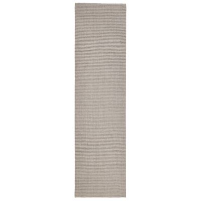 vidaXL Sizalowy dywanik do drapania, kolor piaskowy, 66x250 cm