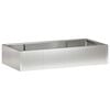 vidaXL Mur oporowy 6 szt. 200 x 100 x 40 cm Stal nierdzewna srebrny