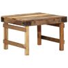 vidaXL Stolik kawowy Brązowy 60 x 55 x 40 cm Lite Drewno Recyklingowe