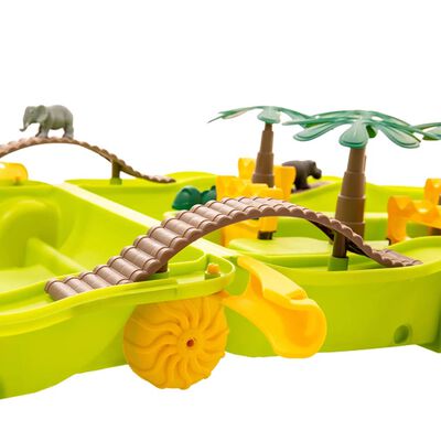 vidaXL Wodny plac zabaw na kółkach, motyw dżungli, 51x21,5x66,5 cm, PP
