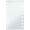 vidaXL Ścienne lustro łazienkowe z LED, 60 x 100 cm