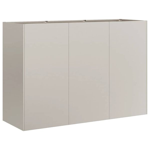vidaXL Doniczka Rusty 120x40x80 cm Stal nierdzewna