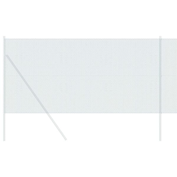 vidaXL Ogrodzenie heksagonalne Zielony 1 x 10 m PVC