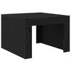 vidaXL Stolik kawowy Czarny Dąb 50 x 50 x 35 cm Drewno inżynieryjne