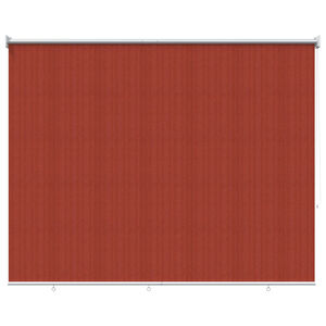 vidaXL Roleta zewnętrzna 90% blokada UV Terakota 160 x 140 cm HDPE