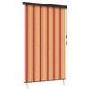 vidaXL Roleta Wielokolorowe 80 x 250 cm Materiał i Aluminium