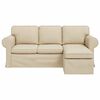 vidaXL Sofa 160cm Kremowy Metal