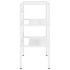 vidaXL Stelaż pod umywalkę, biały, 59x38x83 cm, żelazny