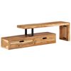 vidaXL Stojak pod TV (118-200) x 30 x 40 cm, lite drewno akacjowe