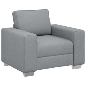 vidaXL Sofa Jasnoszary 100 x 80 x 82 cm tkanina