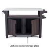 Keter Wielofunkcyjny stolik pod grilla Unity, XL, drewnopodobny
