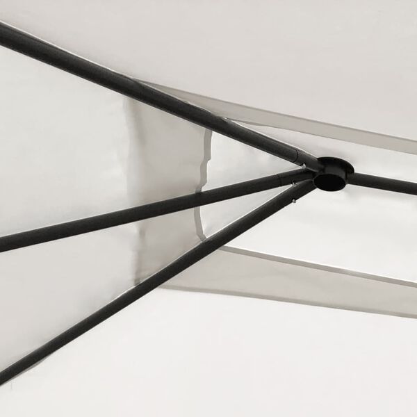 vidaXL Altana 3x6x2,6 m, kremowa, 160 g/m²