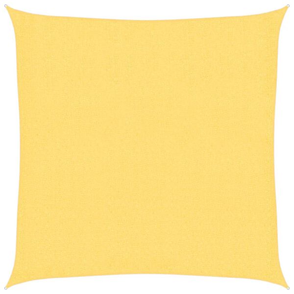 vidaXL Żagiel przeciwsłoneczny, 160 g/m², beżowy, 3x3 m, HDPE