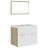 White_and_sonoma_oak