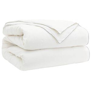 vidaXL Kołdra TRIER 220x260cm 4 pory roku 140+220GSM Biały