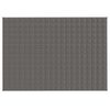 vidaXL Koc obciążeniowy, szary, 135x200 cm, 10 kg, tkanina