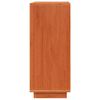 vidaXL Bufet Woskowy Brąz 70 x 34 x 80 cm Lite drewno sosnowe