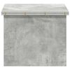 vidaXL Stolik kawowy Betonowy szary 55 x 54,5 x 45 cm