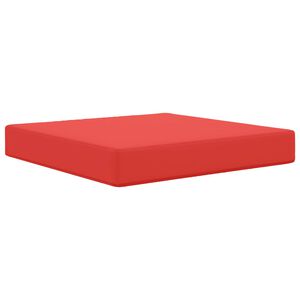 vidaXL Poduszka do sofy na zewnątrz Poliester czerwony 60 x 60 cm
