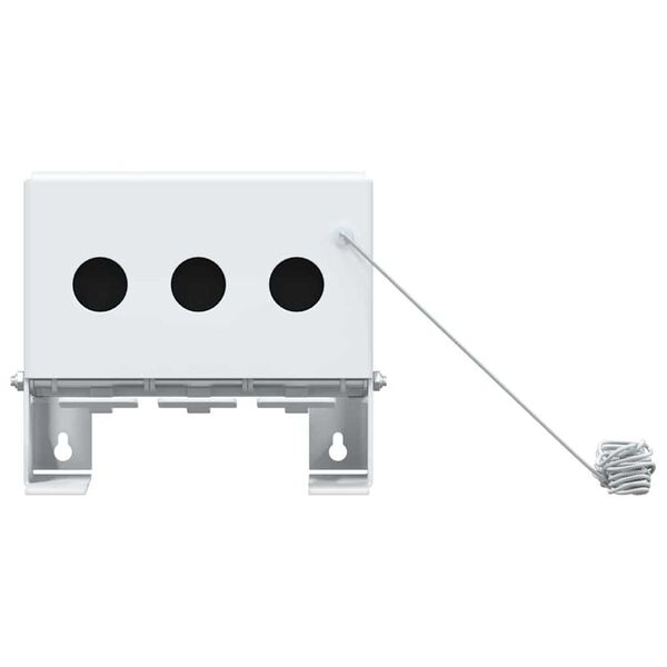 vidaXL Cel biathlonowy 3-otworowy z linką resetującą 18 x 14.5 x 16 cm