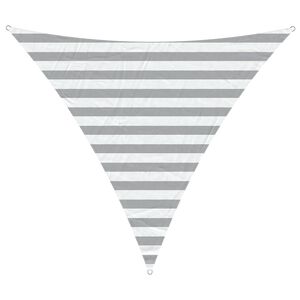 vidaXL Żagiel przeciwsłoneczny Jasnoszary i biały. 2 x 2 x 2 m
