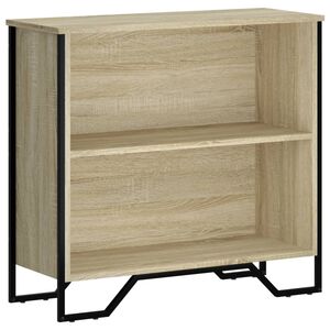vidaXL Regał, dąb sonoma, 80x31x74,5 cm, materiał drewnopochodny