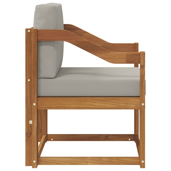 vidaXL Sofa na zewnątrz Lite drewno akacjowe i poliester