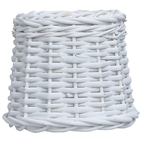 vidaXL Wiklinowy klosz, 25 x 17 cm, biały