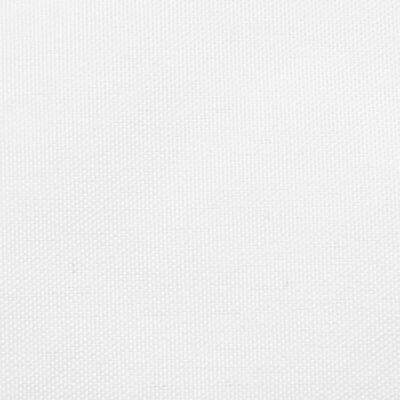 vidaXL Trójkątny żagiel ogrodowy, tkanina Oxford, 4,5x4,5x4,5 m, biały
