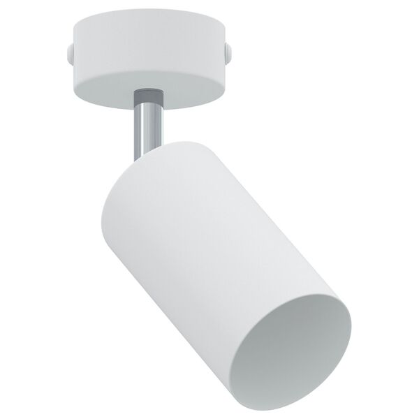 vidaXL Reflektor sufitowy Biały 6 x 6 x 16.5 cm Stal