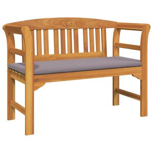 vidaXL Ławka R&oacute;żana Naturalny 114 x 46 x 82,5 cm Lite Drewno Akacji