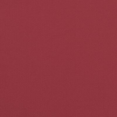 vidaXL Poduszki na palety, 2 szt., winna czerwień, tkanina Oxford