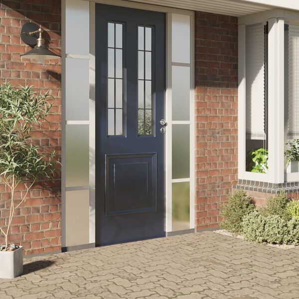 vidaXL Folia okienna odbijająca promienie słońca, srebrna, 90x1000 cm