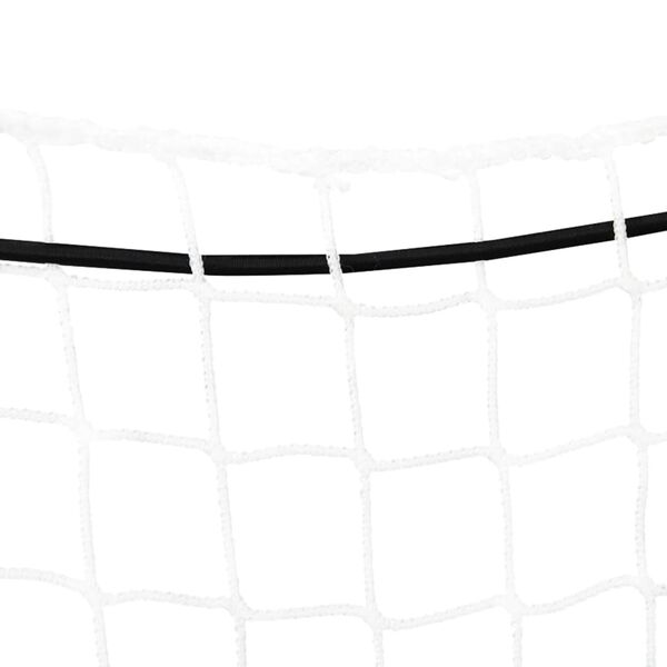 vidaXL Siatka na przyczepę, z elastyczną linką, biała, 4x3 m, PP