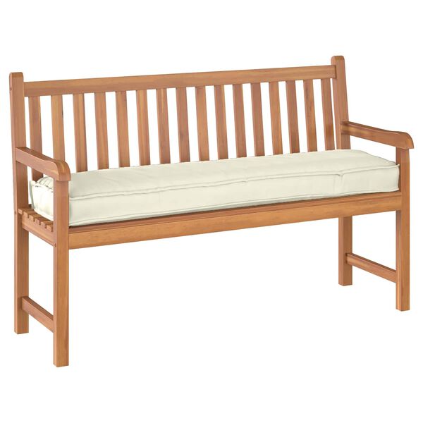 vidaXL Poduszka Kremowy 150 x 40 x 8 cm Materiał Oxford