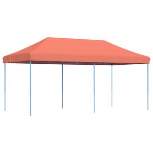 vidaXL Namiot Imprezowy 292 x 580 x 315 cm terakota Materiał Oxford
