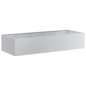 vidaXL Doniczka 200x80x40 cm Stal ocynkowana
