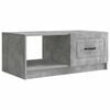 vidaXL Stolik kawowy Betonowy szary 90 x 50 x 37 cm