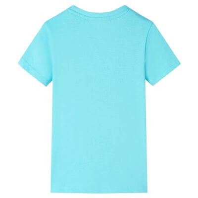 Koszulka dziecięca, błękitna, 92